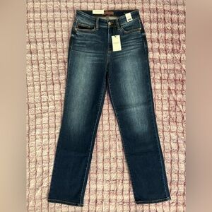 Judy Blue Dark Wash Straight Leg Jeans